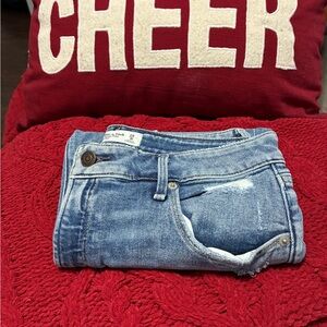 Abercrombie Super Skinny Ankle High Rise